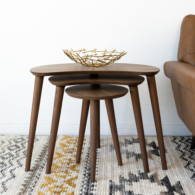Zipcode Design Holle 3 Piece Coffee Table Set Reviews Wayfair